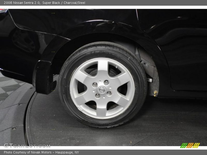 Super Black / Charcoal/Steel 2008 Nissan Sentra 2.0