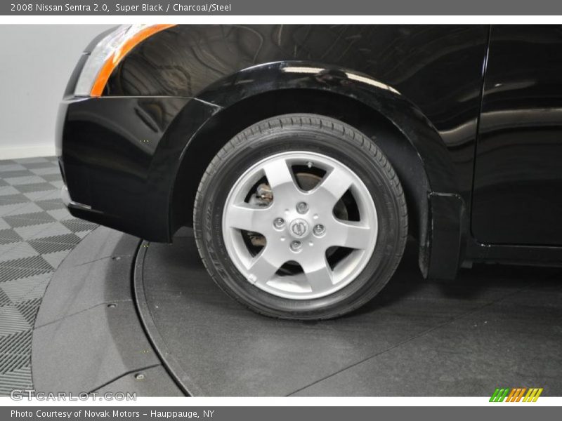 Super Black / Charcoal/Steel 2008 Nissan Sentra 2.0