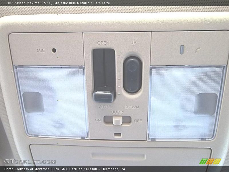 Majestic Blue Metallic / Cafe Latte 2007 Nissan Maxima 3.5 SL