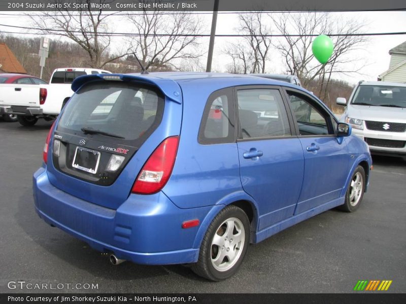 Cosmic Blue Metallic / Black 2004 Suzuki Aerio SX Sport Wagon