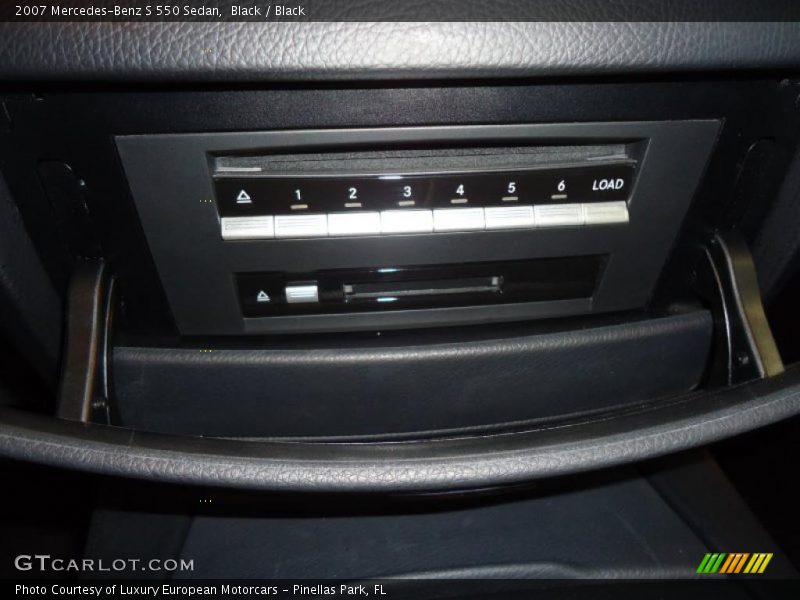 Black / Black 2007 Mercedes-Benz S 550 Sedan