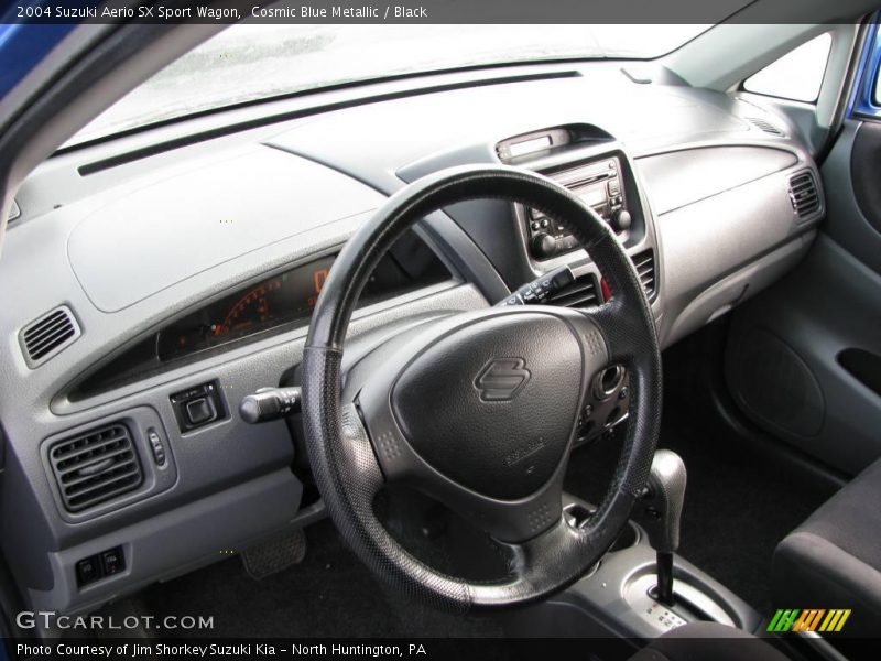 Cosmic Blue Metallic / Black 2004 Suzuki Aerio SX Sport Wagon