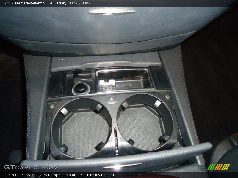 Black / Black 2007 Mercedes-Benz S 550 Sedan