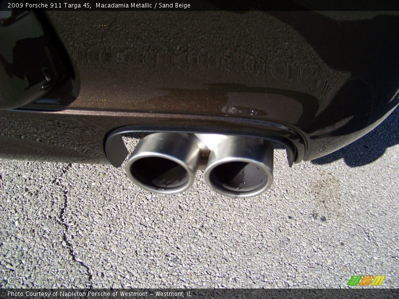 Macadamia Metallic / Sand Beige 2009 Porsche 911 Targa 4S