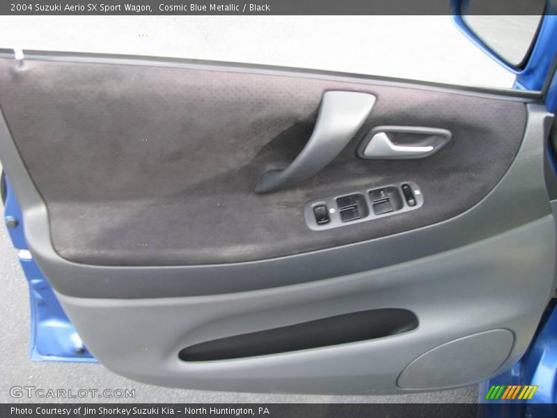 Cosmic Blue Metallic / Black 2004 Suzuki Aerio SX Sport Wagon