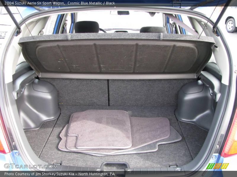 Cosmic Blue Metallic / Black 2004 Suzuki Aerio SX Sport Wagon