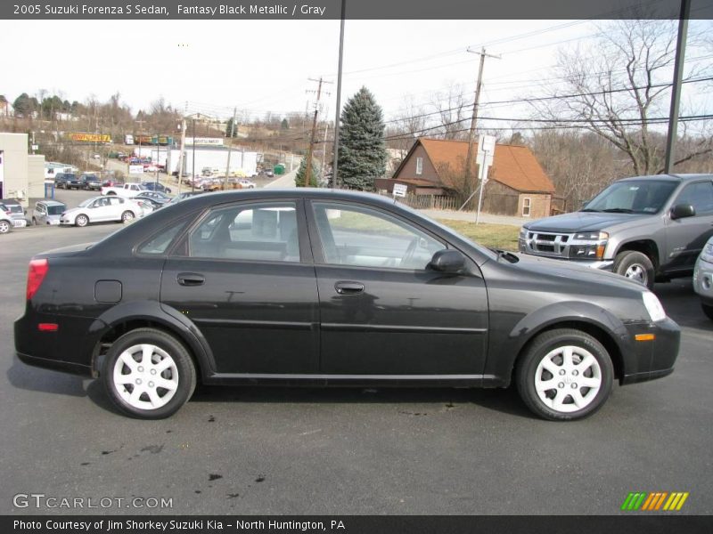 Fantasy Black Metallic / Gray 2005 Suzuki Forenza S Sedan