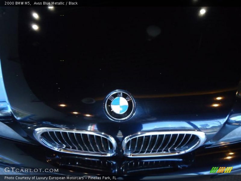 Avus Blue Metallic / Black 2000 BMW M5
