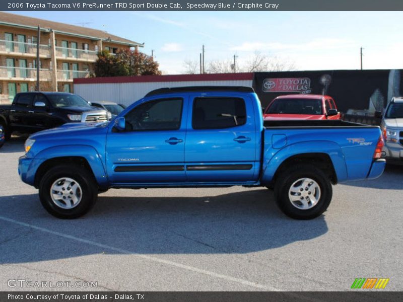 Speedway Blue / Graphite Gray 2006 Toyota Tacoma V6 PreRunner TRD Sport Double Cab