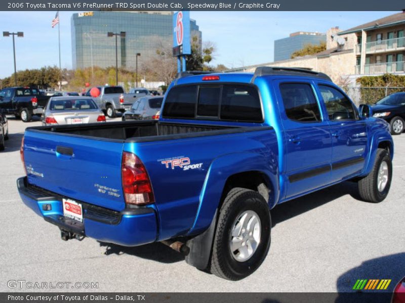 Speedway Blue / Graphite Gray 2006 Toyota Tacoma V6 PreRunner TRD Sport Double Cab