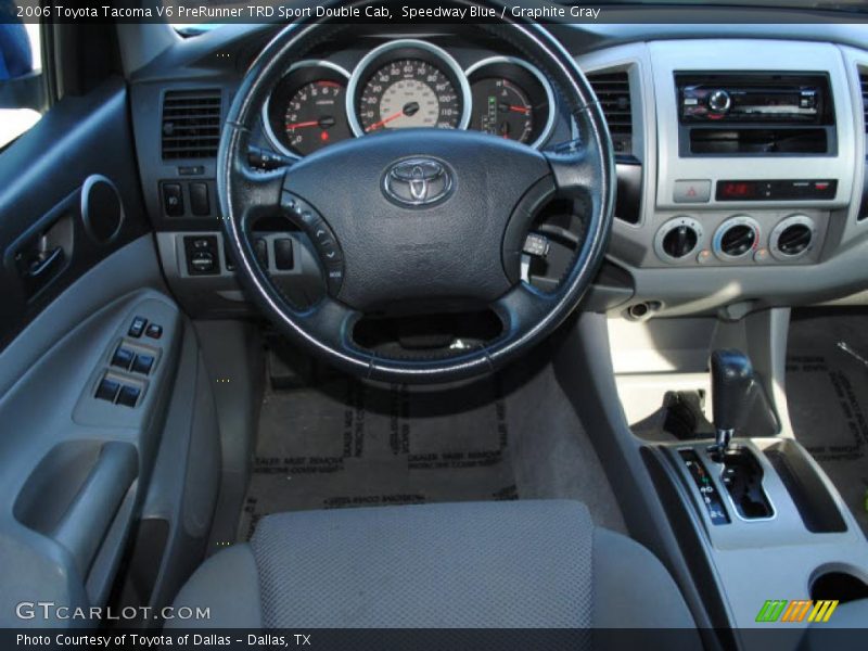 2006 Tacoma V6 PreRunner TRD Sport Double Cab Graphite Gray Interior