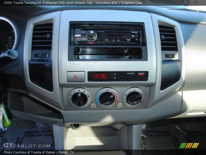 Speedway Blue / Graphite Gray 2006 Toyota Tacoma V6 PreRunner TRD Sport Double Cab