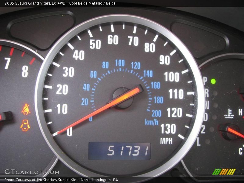 Cool Beige Metallic / Beige 2005 Suzuki Grand Vitara LX 4WD