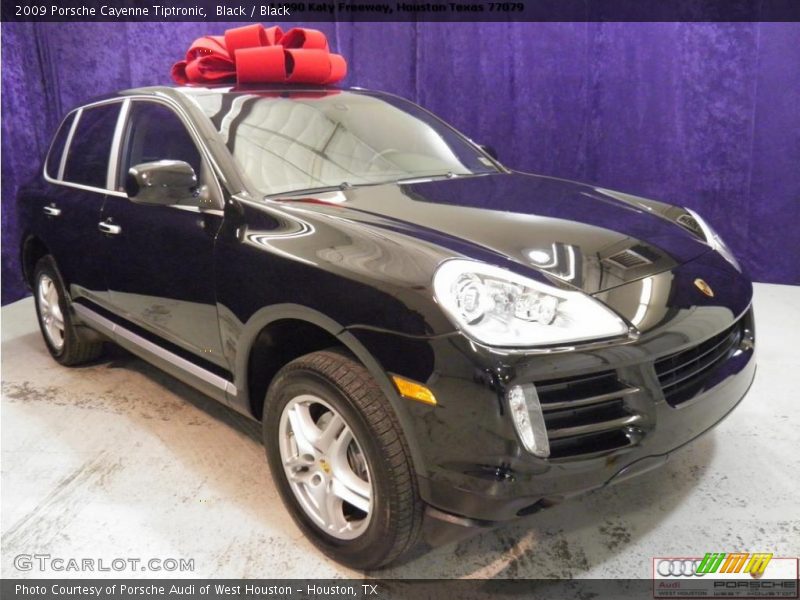 Black / Black 2009 Porsche Cayenne Tiptronic
