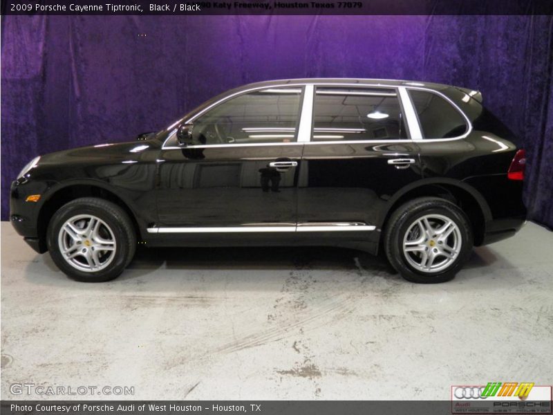Black / Black 2009 Porsche Cayenne Tiptronic