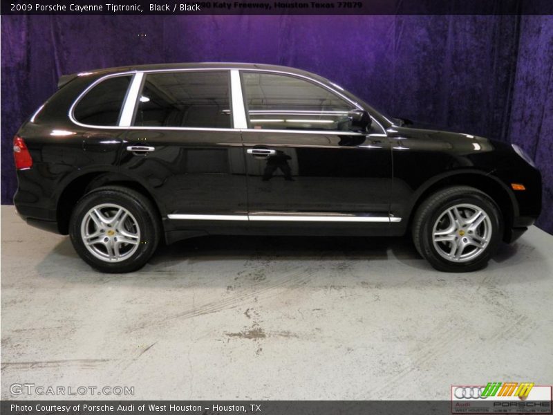 Black / Black 2009 Porsche Cayenne Tiptronic