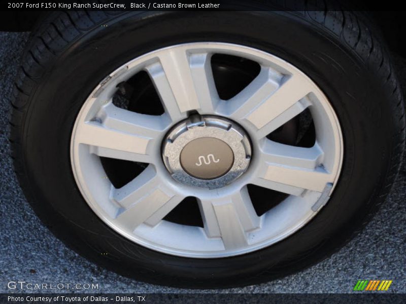 Black / Castano Brown Leather 2007 Ford F150 King Ranch SuperCrew