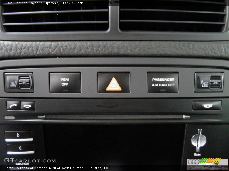 Black / Black 2009 Porsche Cayenne Tiptronic