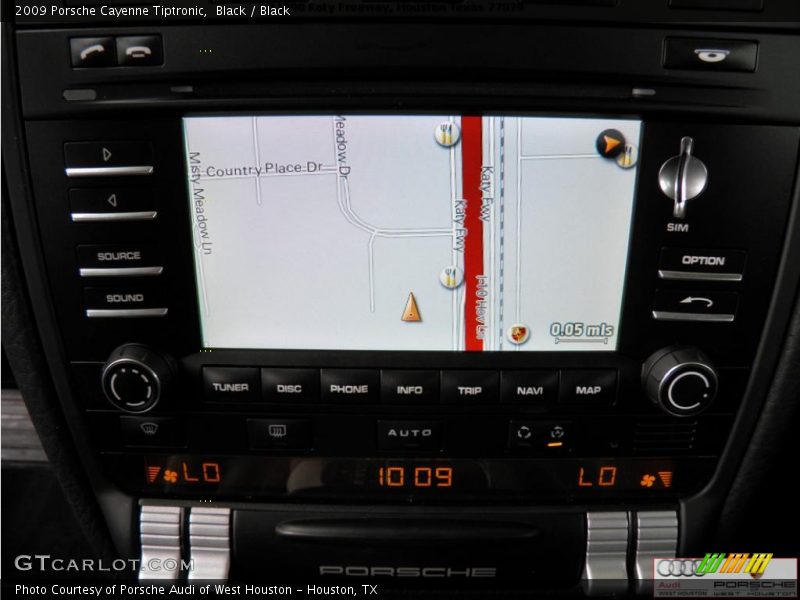 Black / Black 2009 Porsche Cayenne Tiptronic