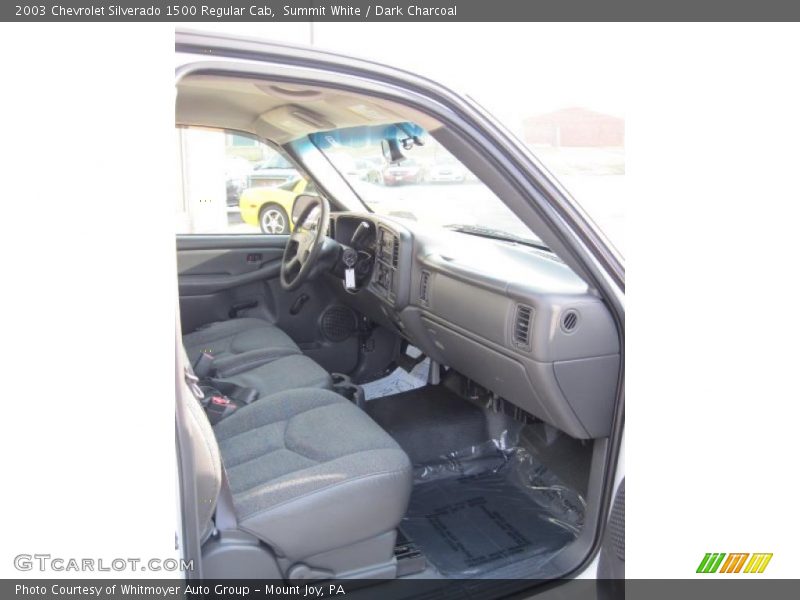 Summit White / Dark Charcoal 2003 Chevrolet Silverado 1500 Regular Cab