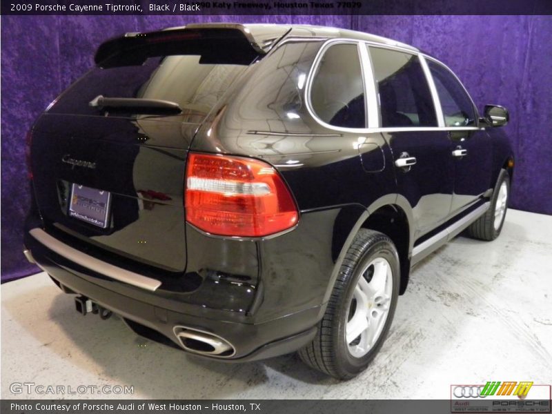 Black / Black 2009 Porsche Cayenne Tiptronic