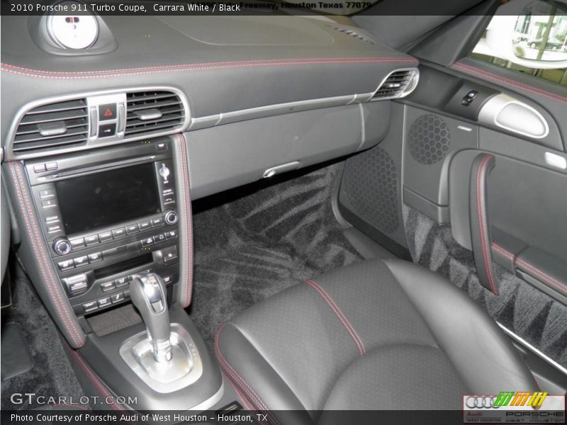 Carrara White / Black 2010 Porsche 911 Turbo Coupe