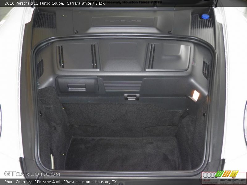 Carrara White / Black 2010 Porsche 911 Turbo Coupe