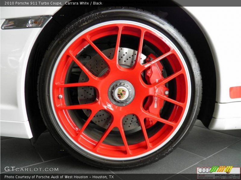 Carrara White / Black 2010 Porsche 911 Turbo Coupe