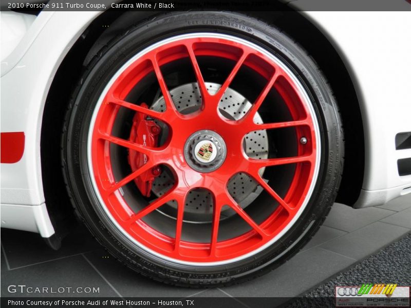 Carrara White / Black 2010 Porsche 911 Turbo Coupe