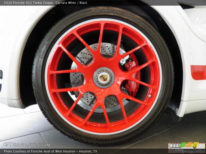 Carrara White / Black 2010 Porsche 911 Turbo Coupe