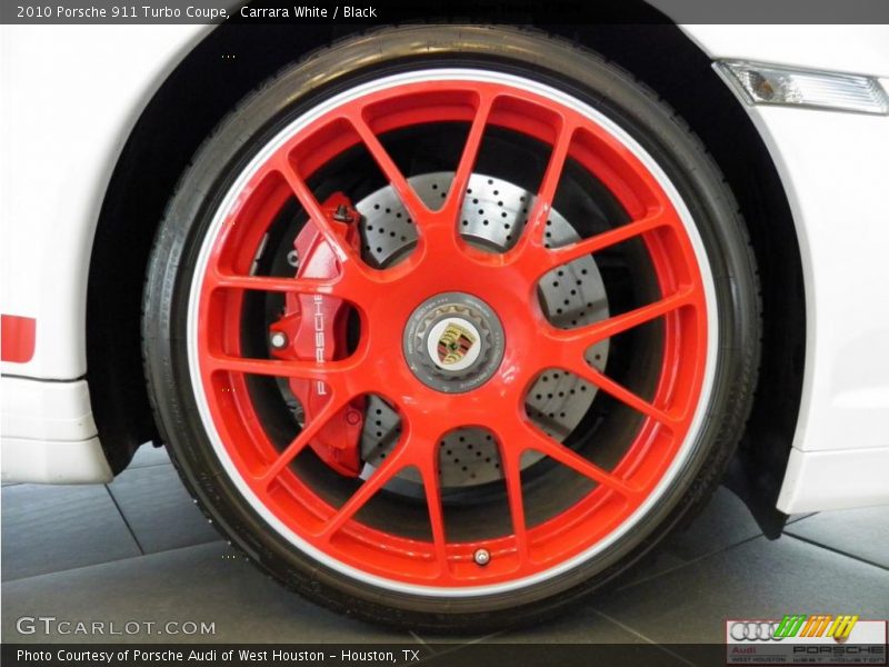 Carrara White / Black 2010 Porsche 911 Turbo Coupe