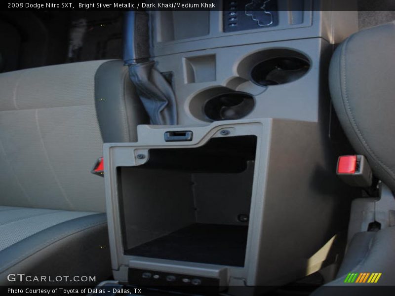 Bright Silver Metallic / Dark Khaki/Medium Khaki 2008 Dodge Nitro SXT