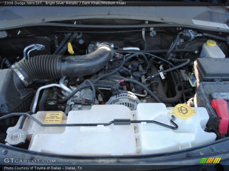 Bright Silver Metallic / Dark Khaki/Medium Khaki 2008 Dodge Nitro SXT