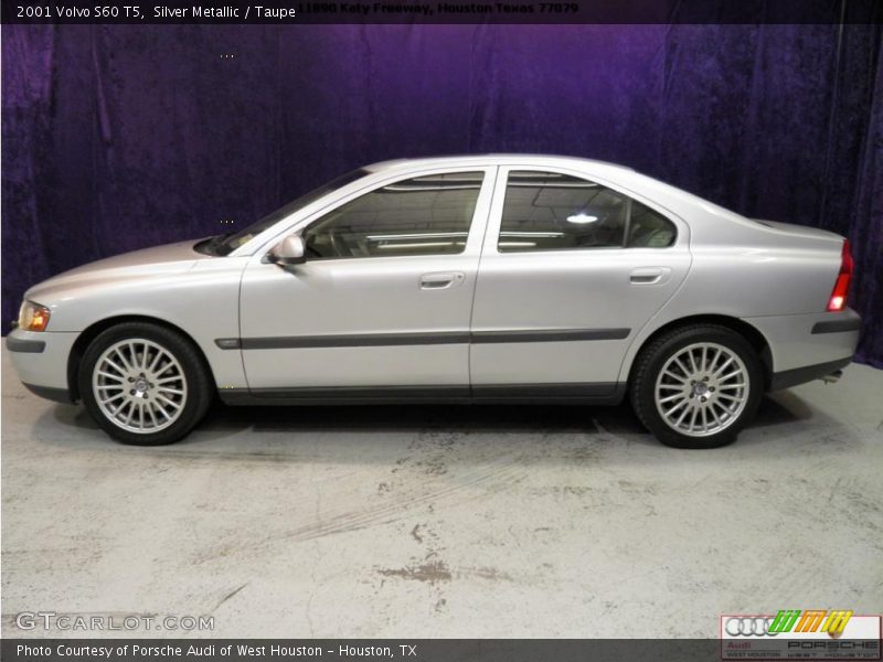 Silver Metallic / Taupe 2001 Volvo S60 T5