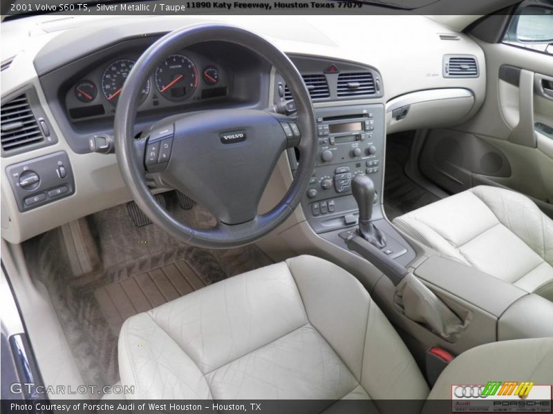 Silver Metallic / Taupe 2001 Volvo S60 T5