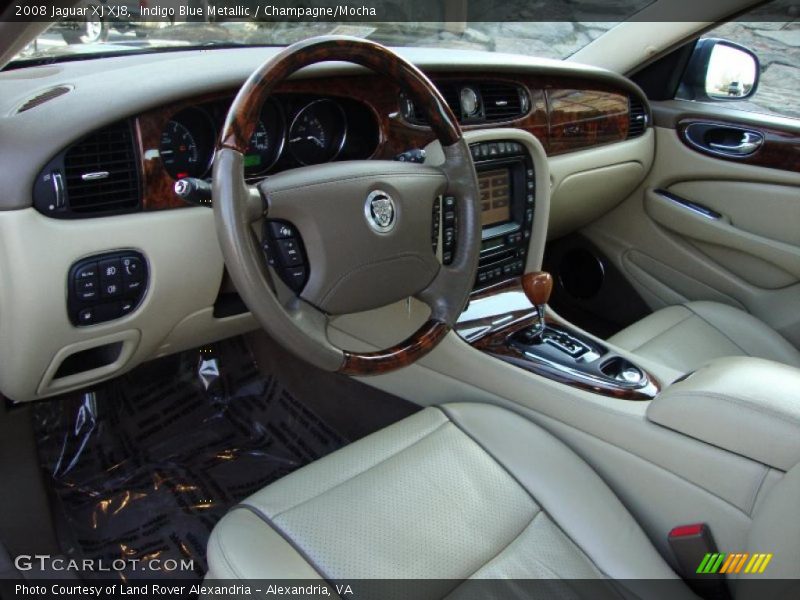 Champagne/Mocha Interior - 2008 XJ XJ8 