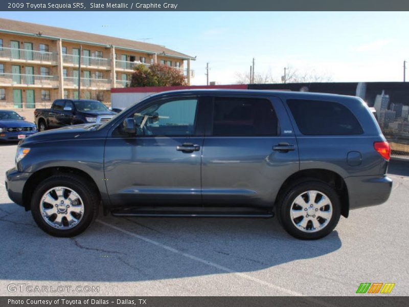 Slate Metallic / Graphite Gray 2009 Toyota Sequoia SR5