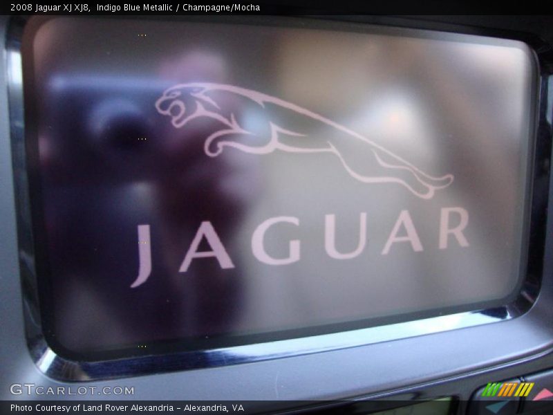 Indigo Blue Metallic / Champagne/Mocha 2008 Jaguar XJ XJ8