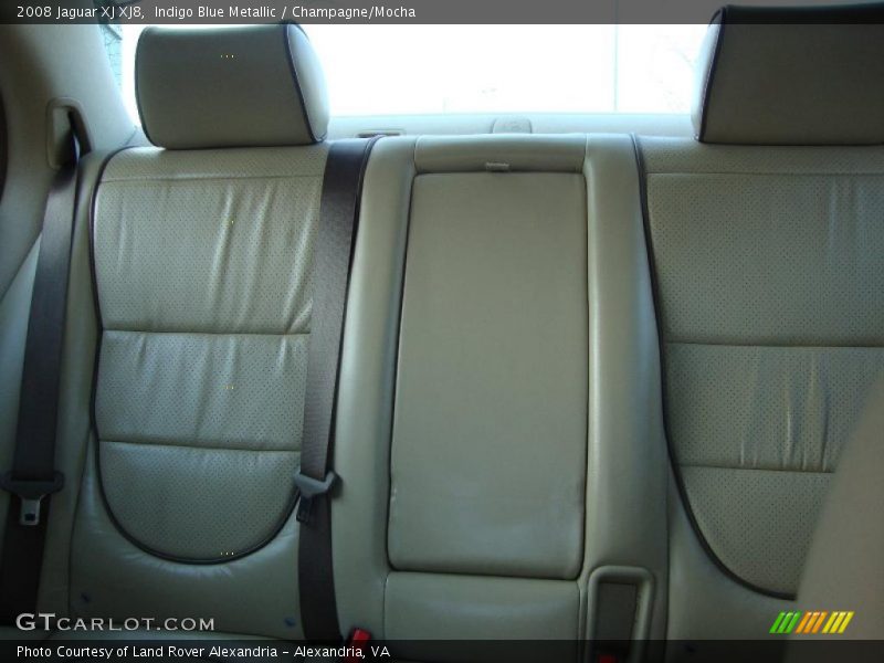 Indigo Blue Metallic / Champagne/Mocha 2008 Jaguar XJ XJ8