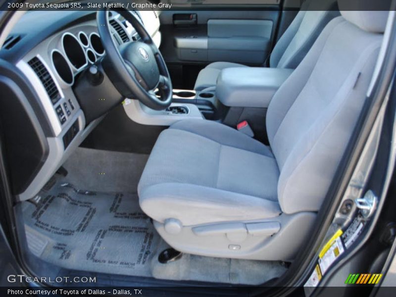 Slate Metallic / Graphite Gray 2009 Toyota Sequoia SR5