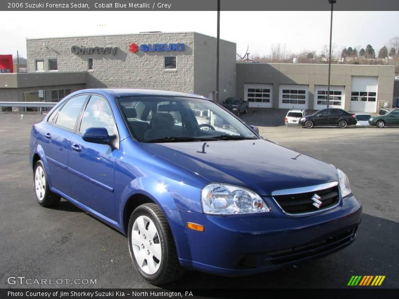 Cobalt Blue Metallic / Grey 2006 Suzuki Forenza Sedan