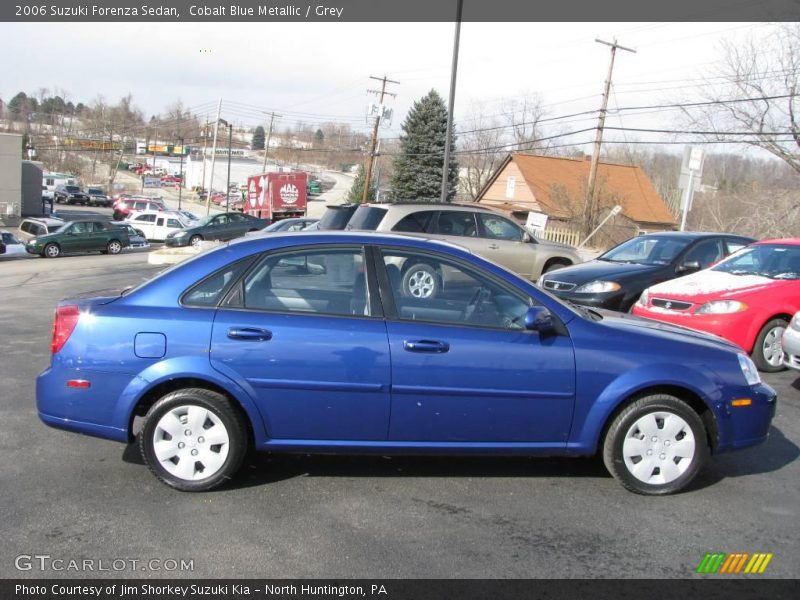 Cobalt Blue Metallic / Grey 2006 Suzuki Forenza Sedan