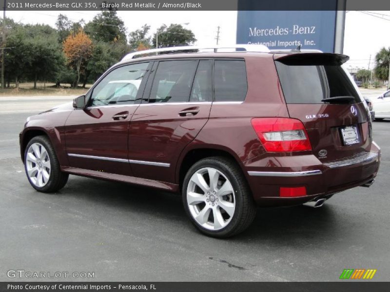 Barolo Red Metallic / Almond/Black 2011 Mercedes-Benz GLK 350