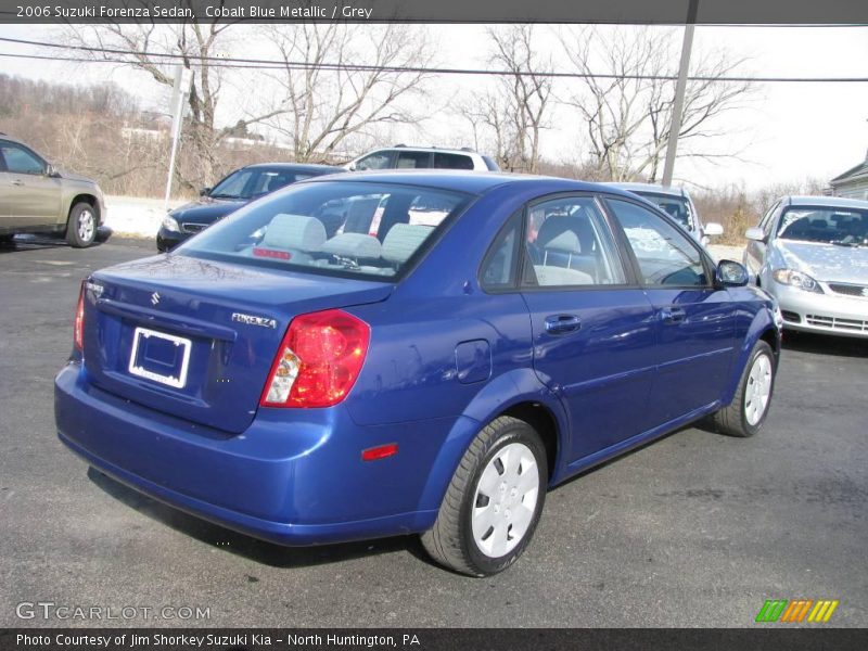 Cobalt Blue Metallic / Grey 2006 Suzuki Forenza Sedan