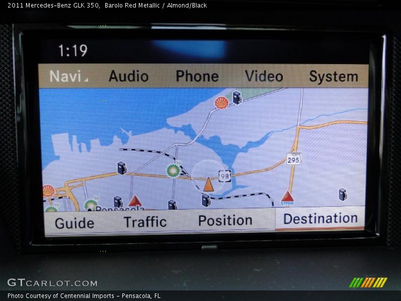 Barolo Red Metallic / Almond/Black 2011 Mercedes-Benz GLK 350