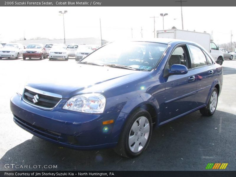 Cobalt Blue Metallic / Grey 2006 Suzuki Forenza Sedan