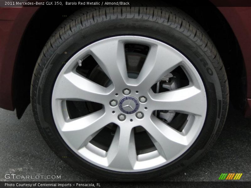 Barolo Red Metallic / Almond/Black 2011 Mercedes-Benz GLK 350