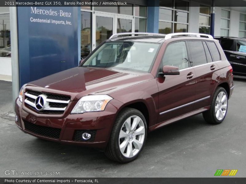 Barolo Red Metallic / Almond/Black 2011 Mercedes-Benz GLK 350