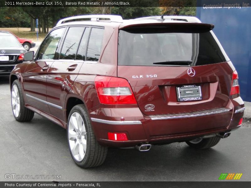 Barolo Red Metallic / Almond/Black 2011 Mercedes-Benz GLK 350