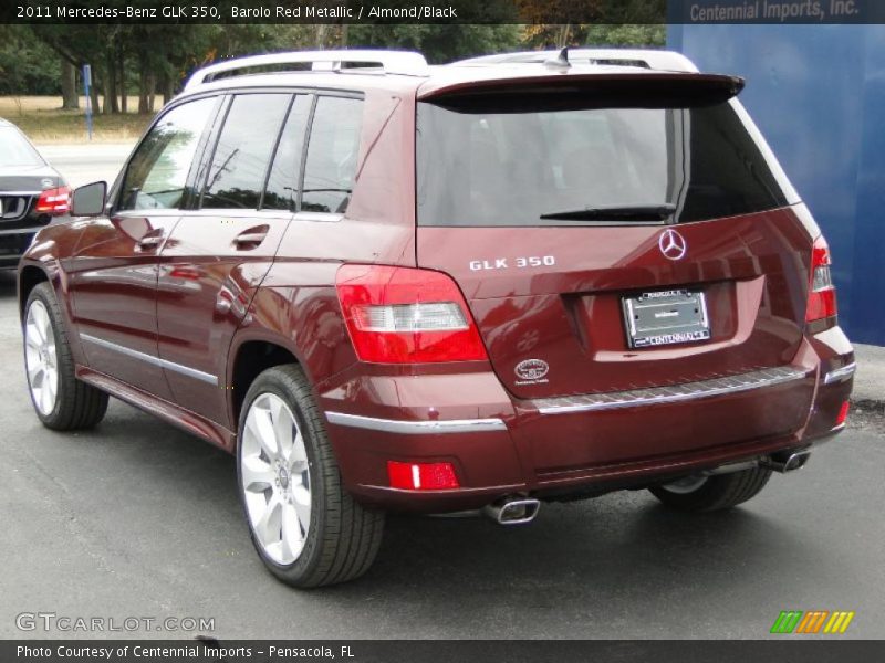 Barolo Red Metallic / Almond/Black 2011 Mercedes-Benz GLK 350